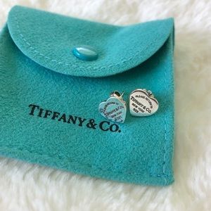 Return to Tiffany Mini Heart Tag Earrings